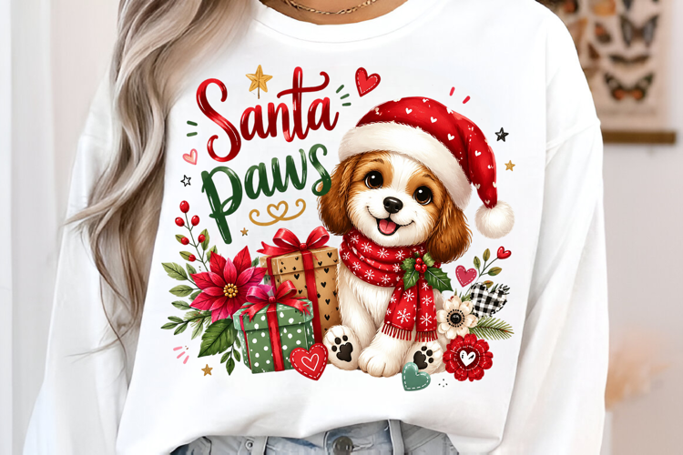Santa Paws PNG