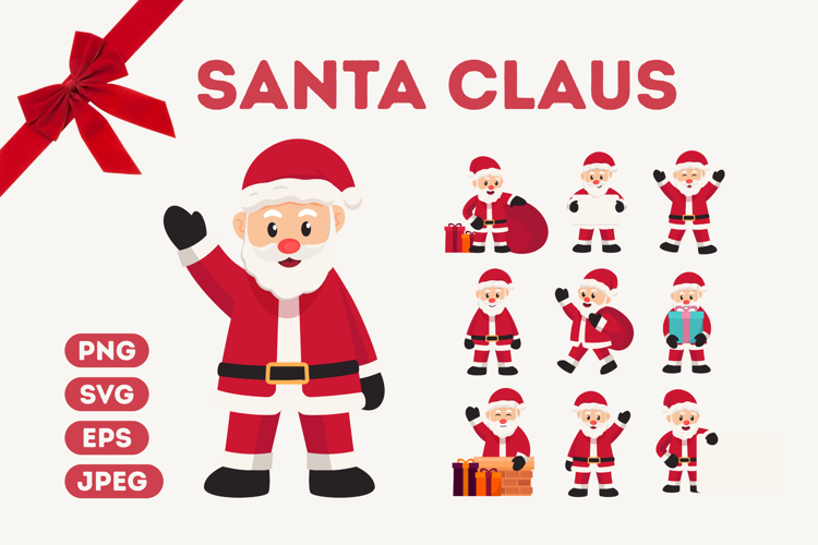 Santa Vector Image 24