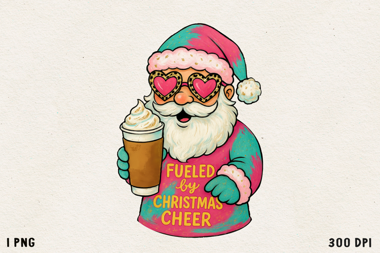 Festive Christmas Sublimation PNG | Funny Holiday Clipart