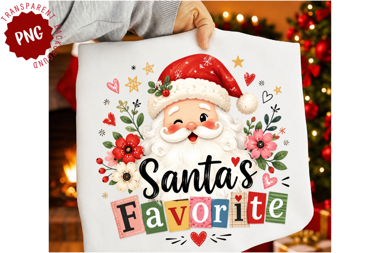 Santa's Favorite PNG