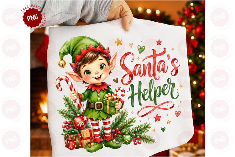 Santa's Helper PNG