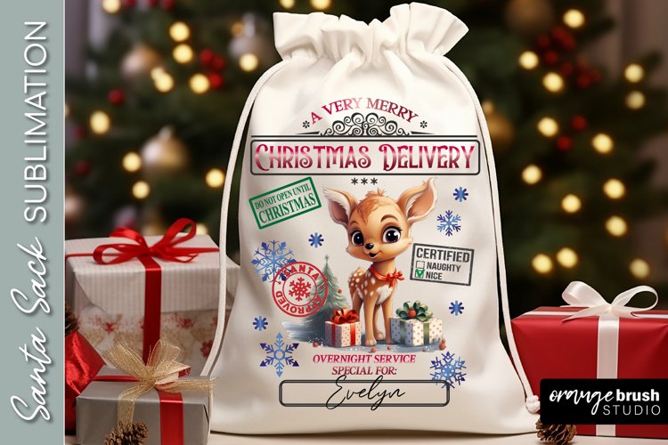 Christmas Stocking Clipart Image 6