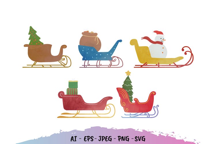 Sleigh Png Image 18
