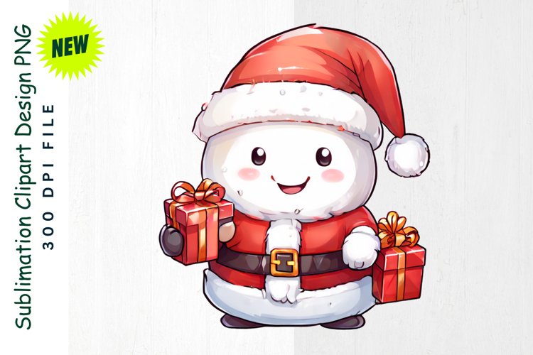 Snowman Clipart Image 19