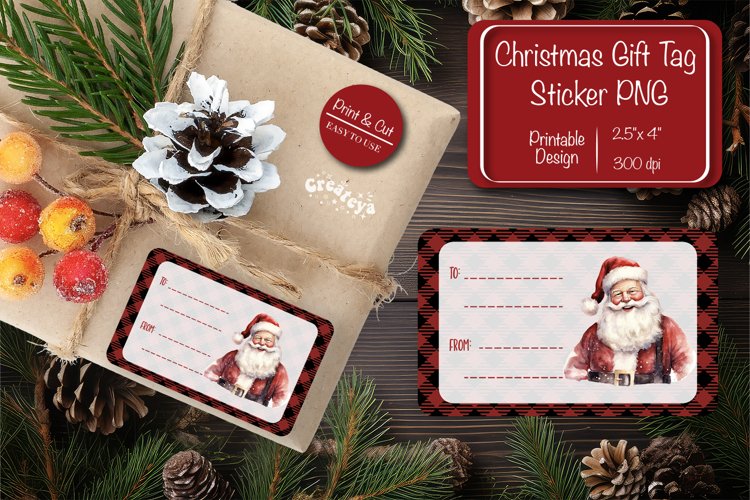Christmas Tag Svg Image 19