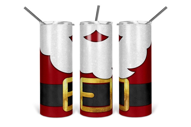 Santa Claus Christmas Tumbler Design