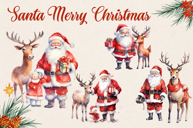 Santa Graphic Image 15