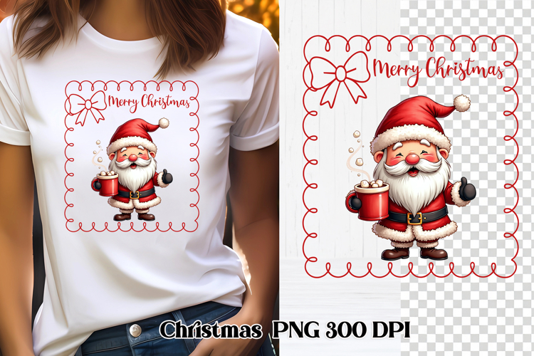 Santa Christmas Clipart Image 14