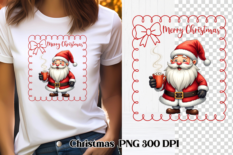 Santa Christmas Clipart Image 13