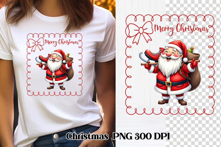 Santa Christmas Clipart Image 9