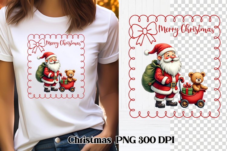 Santa Christmas Clipart Image 2