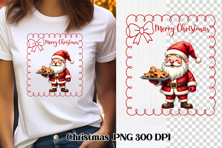 Santa Christmas Clipart Image 7