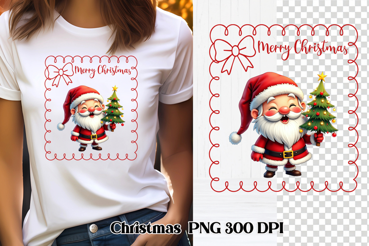 Santa Christmas Clipart Image 6