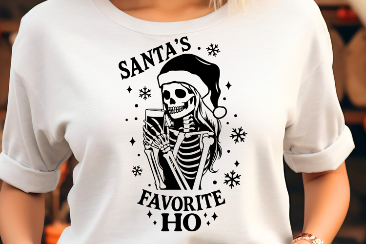 Santa Favorite Ho Sarcastic Christmas SVG
