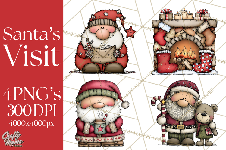 The Night Before Christmas Clipart, Santas Sleigh PNG