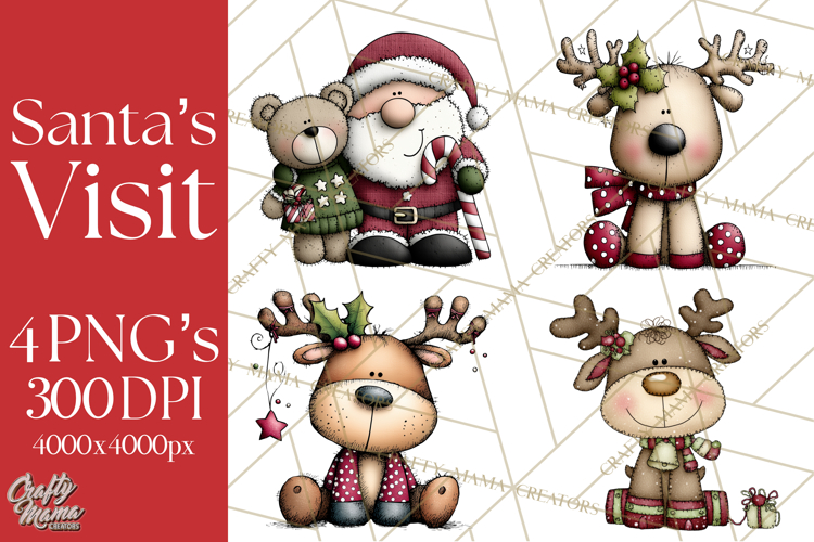 The Night Before Christmas Clipart, Santas Sleigh PNG