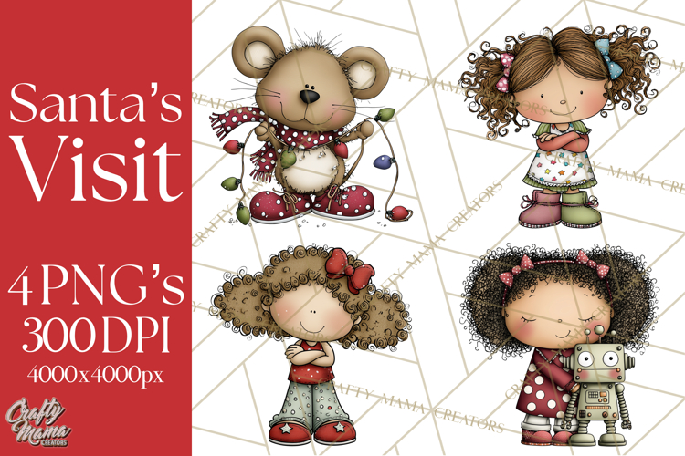 The Night Before Christmas Clipart, Santas Sleigh PNG