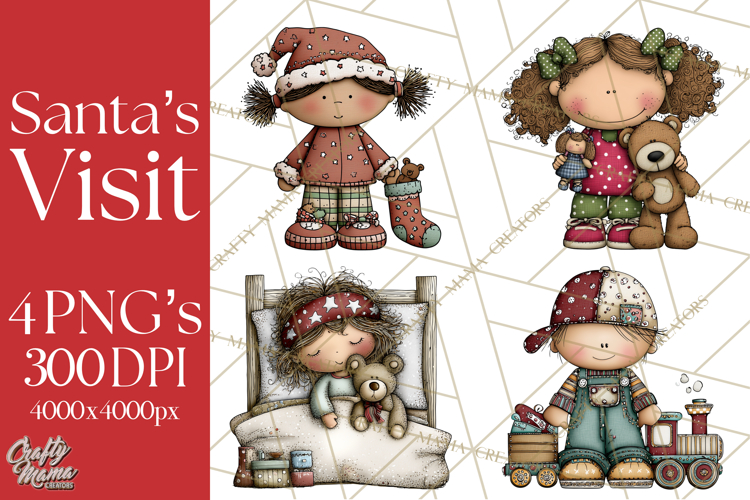 The Night Before Christmas Clipart, Santas Sleigh PNG