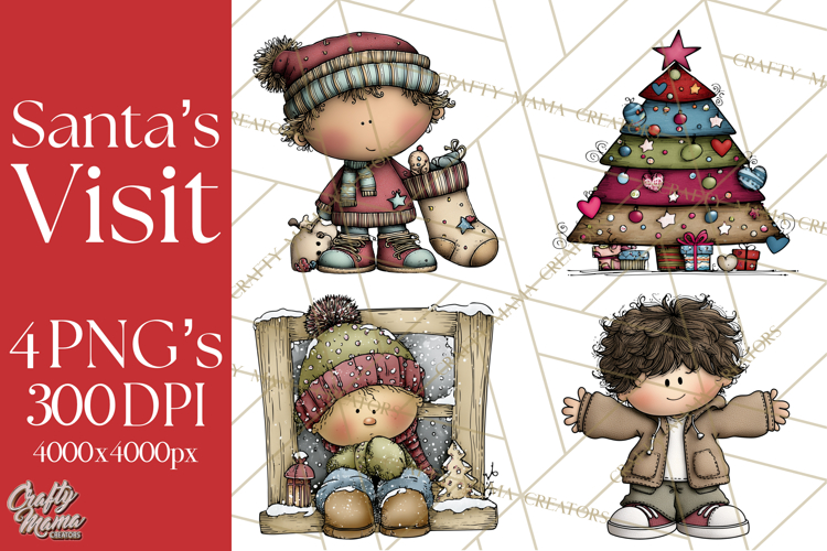 The Night Before Christmas Clipart, Santas Sleigh PNG