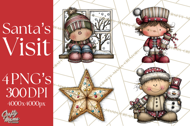 The Night Before Christmas Clipart, Santas Sleigh PNG