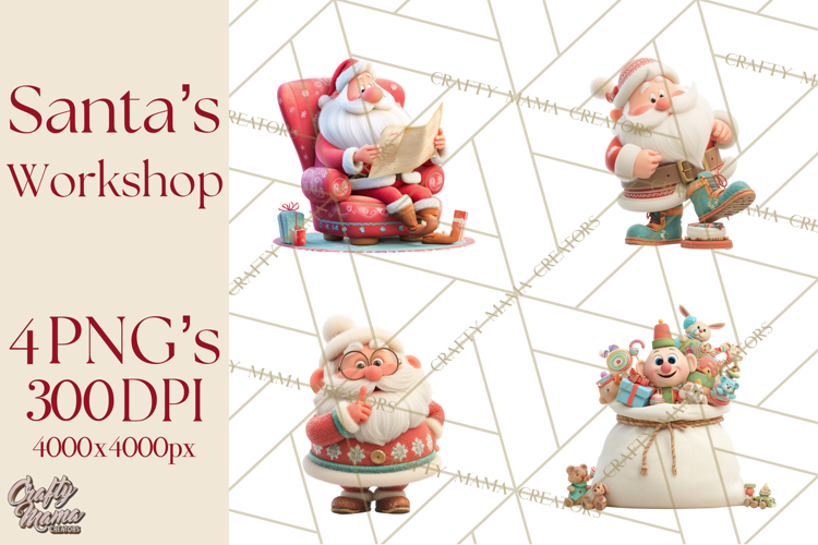 Christmas Elves Clipart Image 2