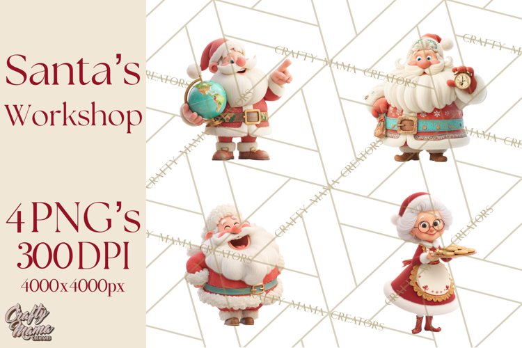 Christmas Elves Clipart Image 3