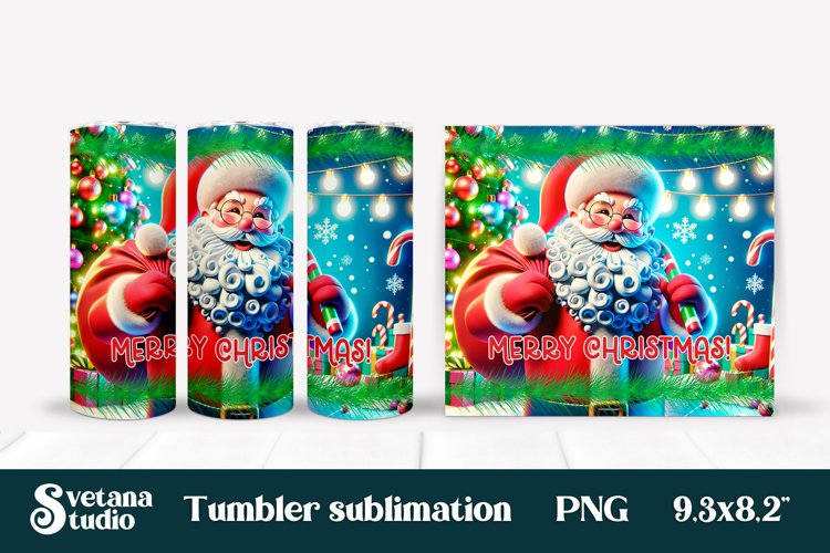 Christmas Tumbler Wrap Image 23