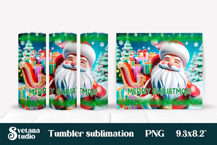 Christmas Tumbler Wrap Image 22