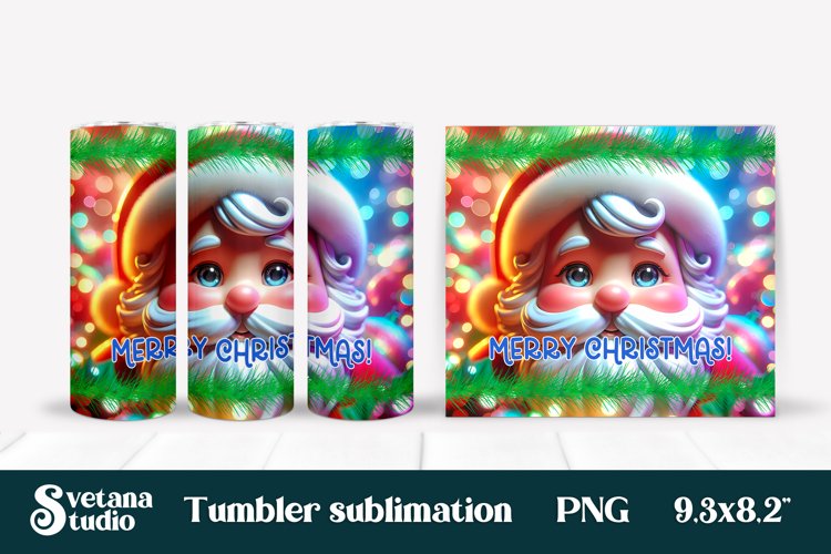 Christmas Tumbler Wrap Image 17