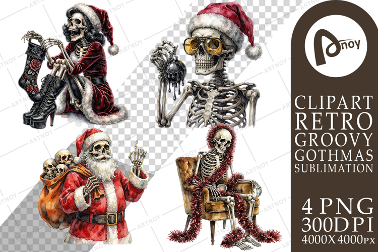 70s Skeleton Gothmas Sublimation