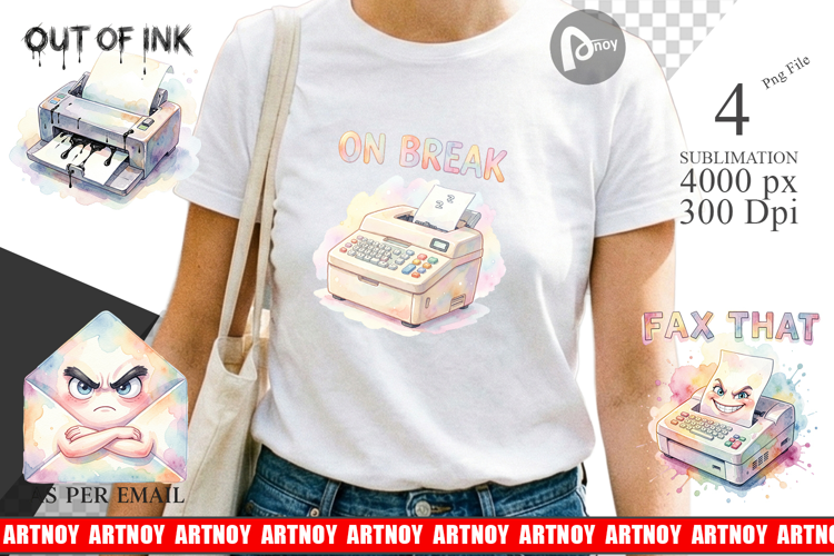 Sarcastic 90s Office Sublimation
