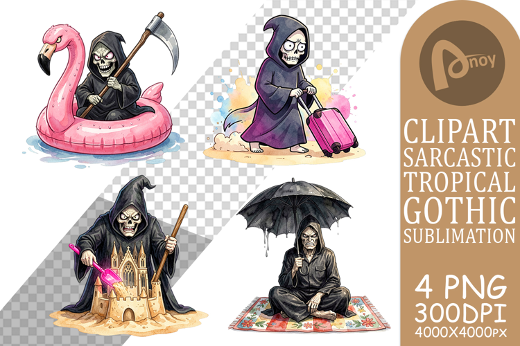 Sarcastic Aloha Reaper Sublimation