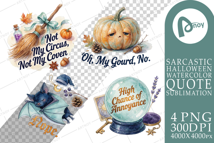 Sarcastic Witchy Sublimation