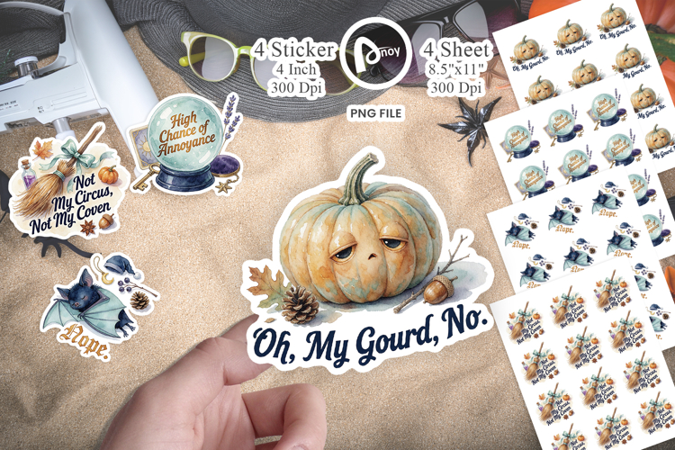 Sarcastic Witchy Quotes Sticker