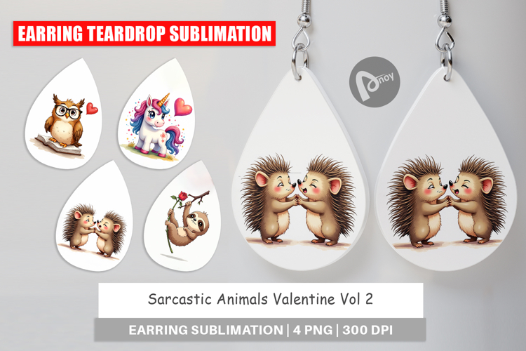 Earring Sublimation Designs Image 14