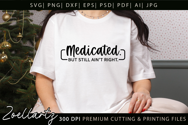 Sarcastic Mental Health SVG Funny Anxiety T-shirt Mug Design