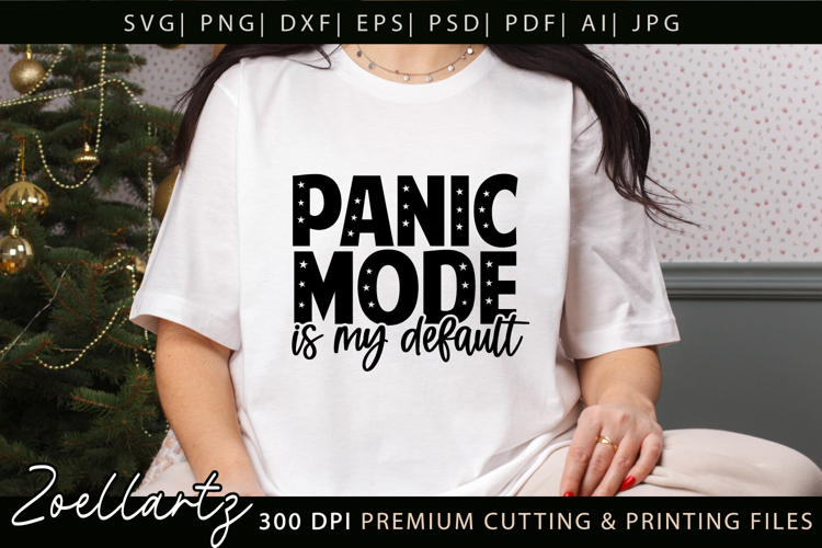 Sarcastic Mental Health SVG Funny Anxiety T-shirt Mug Design