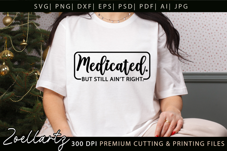 Sarcastic Mental Health SVG Funny Anxiety T-shirt Mug Design