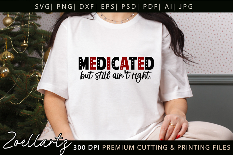 Sarcastic Mental Health SVG Funny Anxiety T-shirt Mug Design