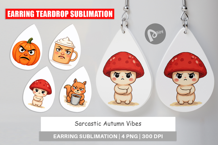 Sublimation Earring Designs Image 22
