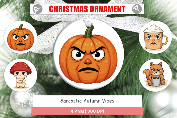 Ornament Sarcastic Autumn Vibes