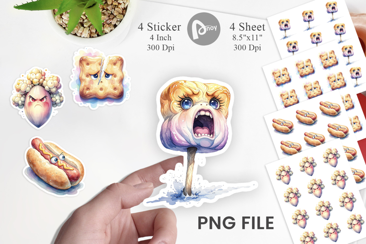 Sarcastic Camp Food Sticker