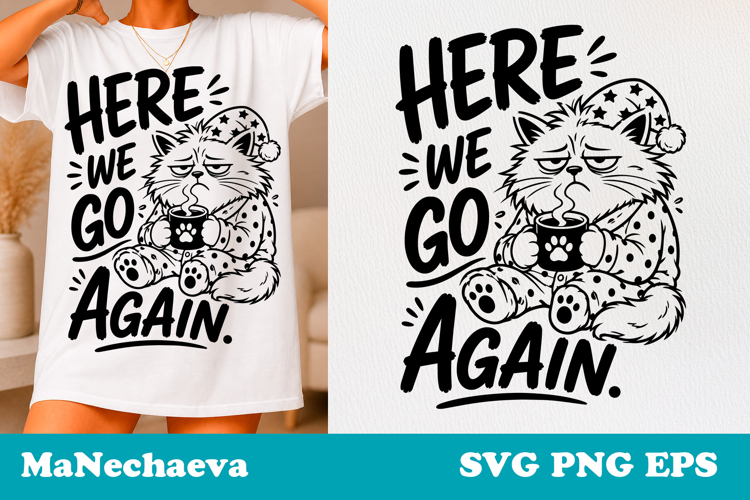 Funny Cat Svg Image 23
