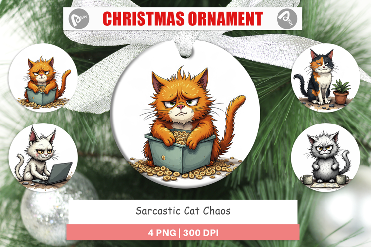 Ornament Cat Chaos