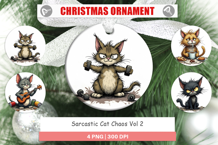 Ornament Cat Chaos
