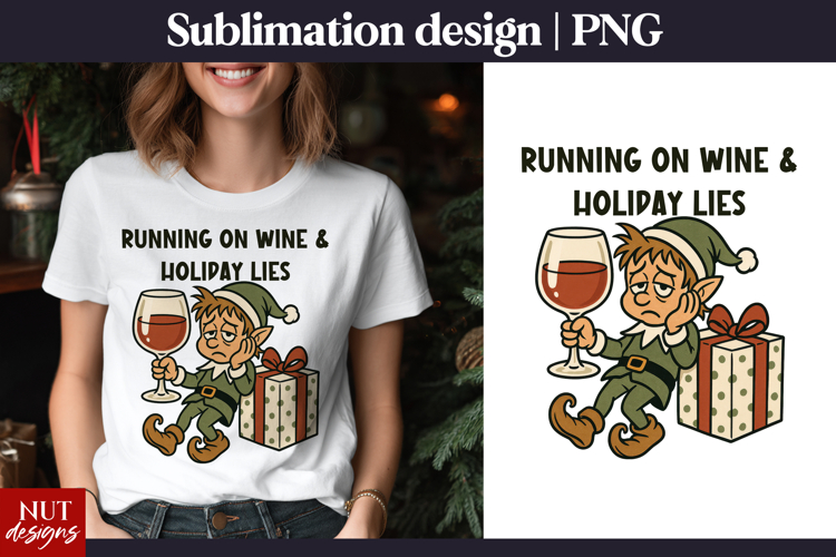 Drunk Elf Christmas quote tshirt Sarcastic christmas t shirt