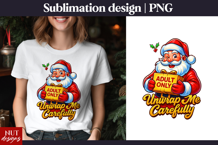 Funny Christmas quote Naughty Santa Claus t shirt design