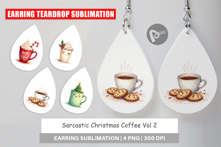 Christmas Ornament Sublimation Designs Image 3
