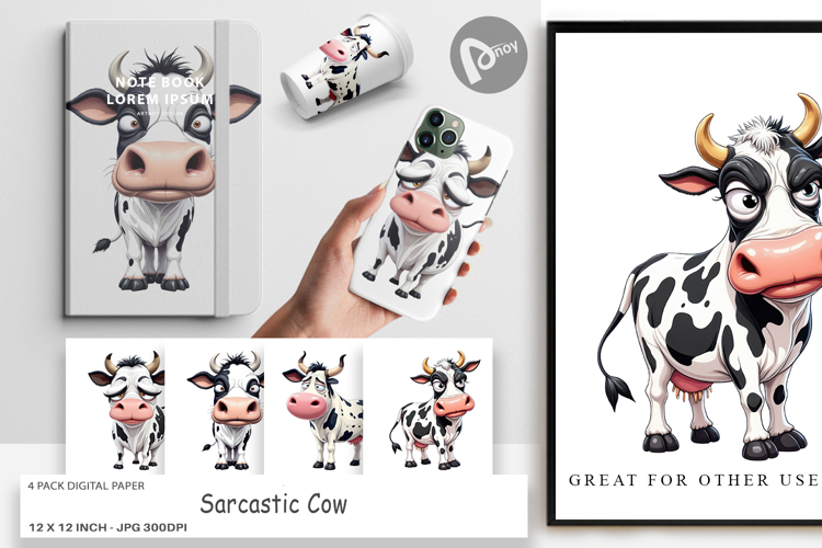 Cow Background Image 6