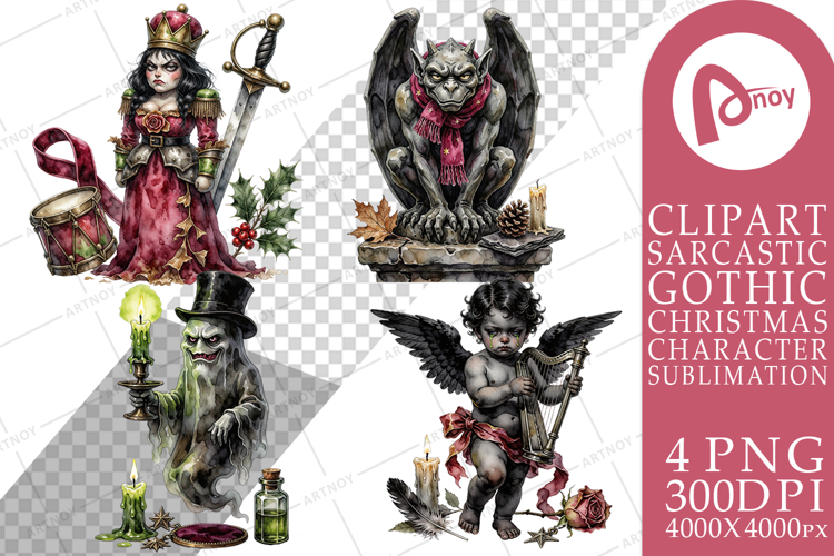 Dark Angel Ornament Sublimation